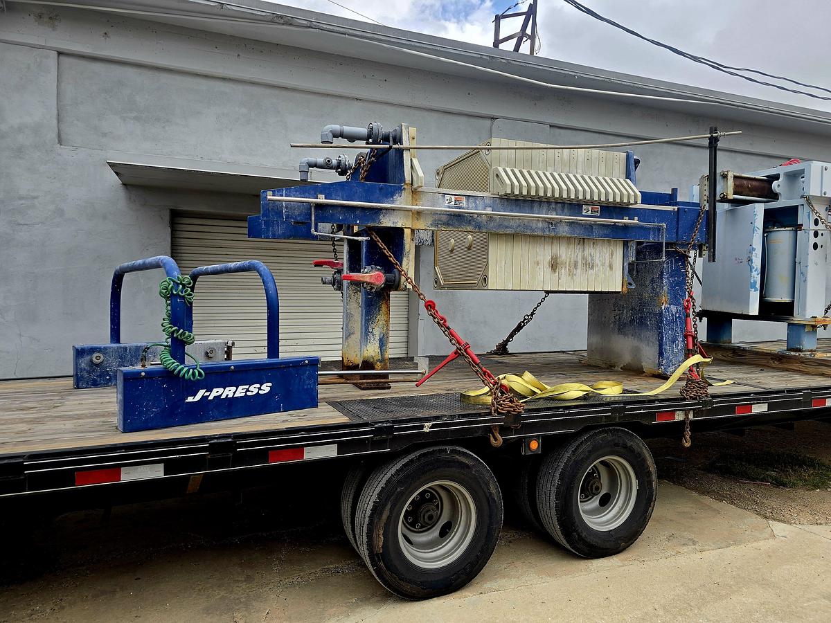 Used [FP-85]: Used 15 cu ft US Filter brand Filter Press