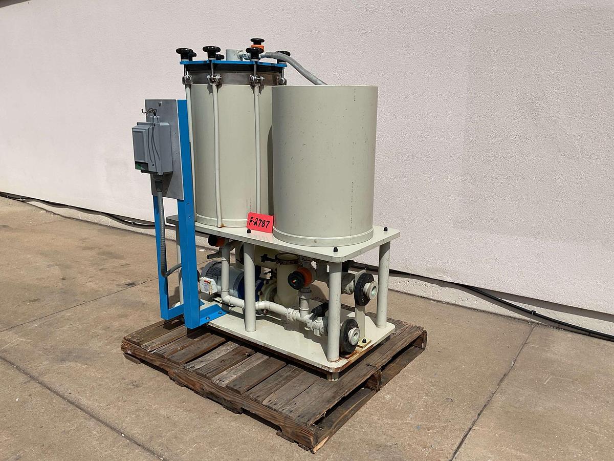 Used Mefiag® Series 4500-PPQ-SY Horizontal Disc Filtration Systems