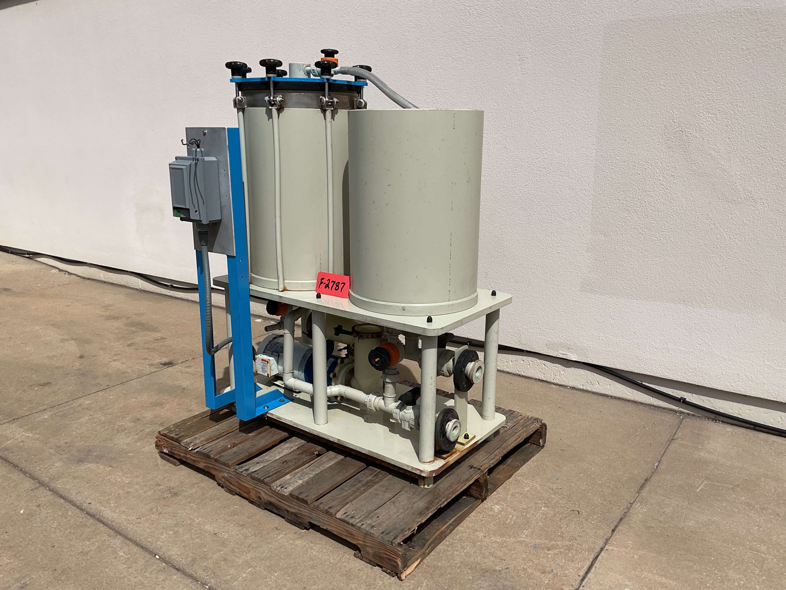 Used Mefiag® Series 4500-PPQ-SY Horizontal Disc Filtration Systems