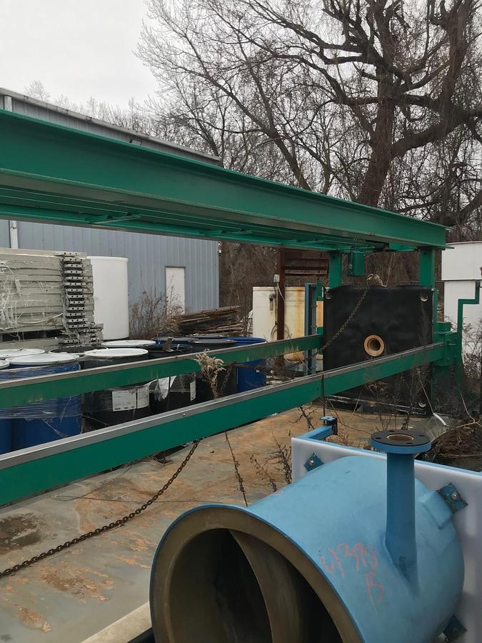 Used [FP-85]: NETZSCH 90CuFt (expandable to 110CuFt), 1,200mm Filter Press