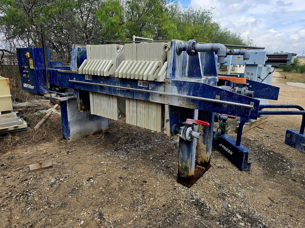 Used [FP-85]: Used 15 cu ft US Filter brand Filter Press