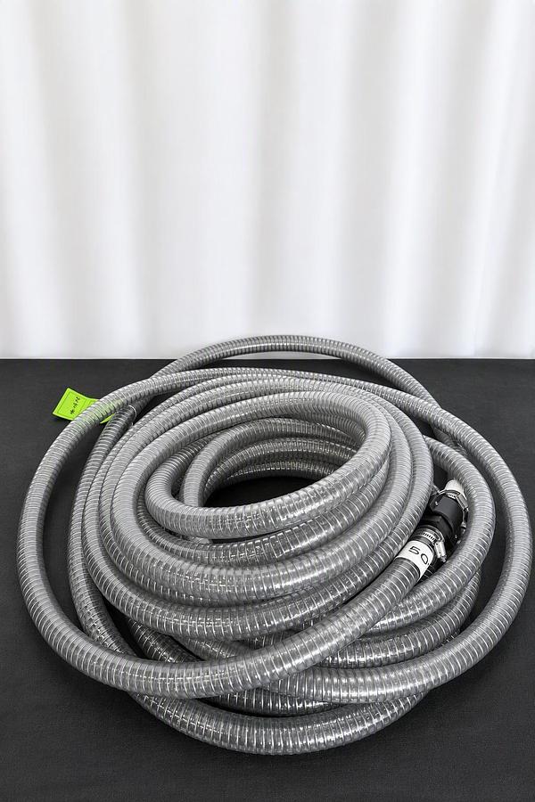 50´(ft) Heavy-Duty Clear PVC Wire-Reinforced Suction & Transfer Hose