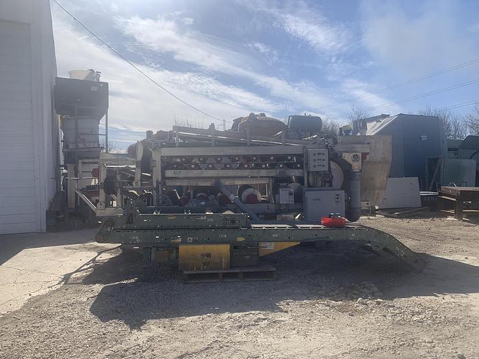 Used [BP-09] Frontier Technologies 1 meter Dewatering Belt Press