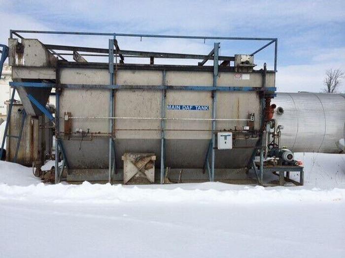 Used [DAF-11] : Used Komline Sanderson 120GPM Dissolved Air Flotation System