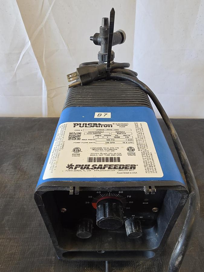Used Pulsafeeder Metering Pumps -