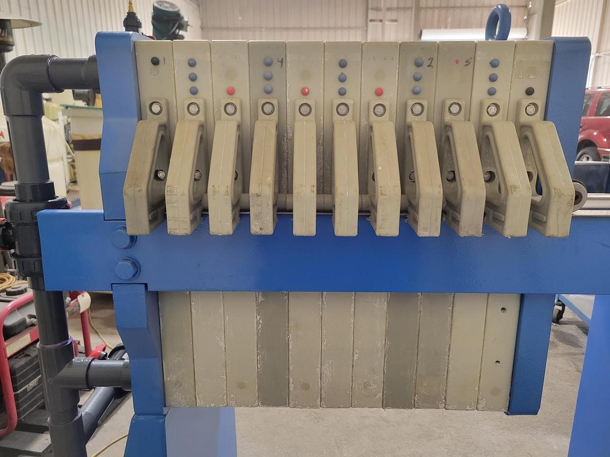Used [FP-84]: Used 3CuFt, 630mm Filter Press