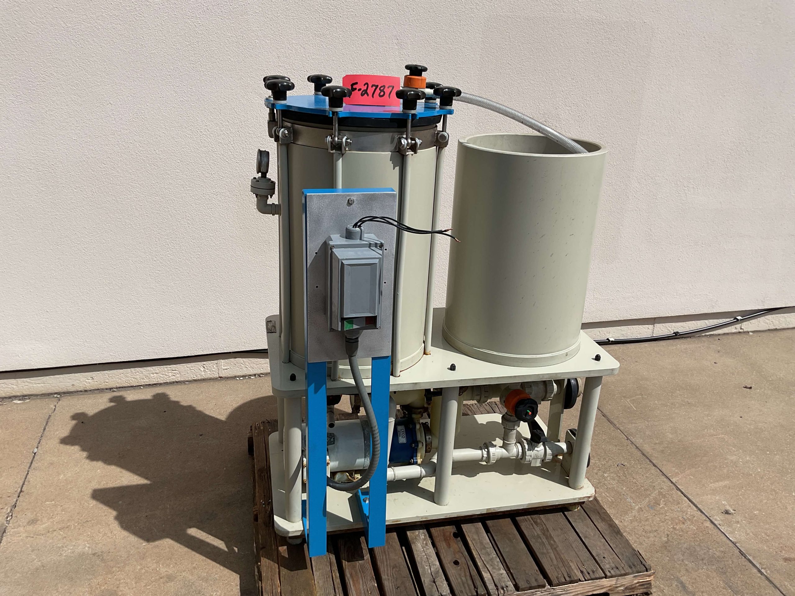 Used Mefiag® Series 4500-PPQ-SY Horizontal Disc Filtration Systems