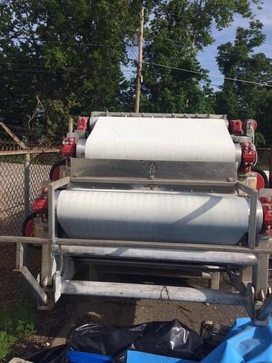 Used [BP-09] Frontier Technologies 1 meter Dewatering Belt Press