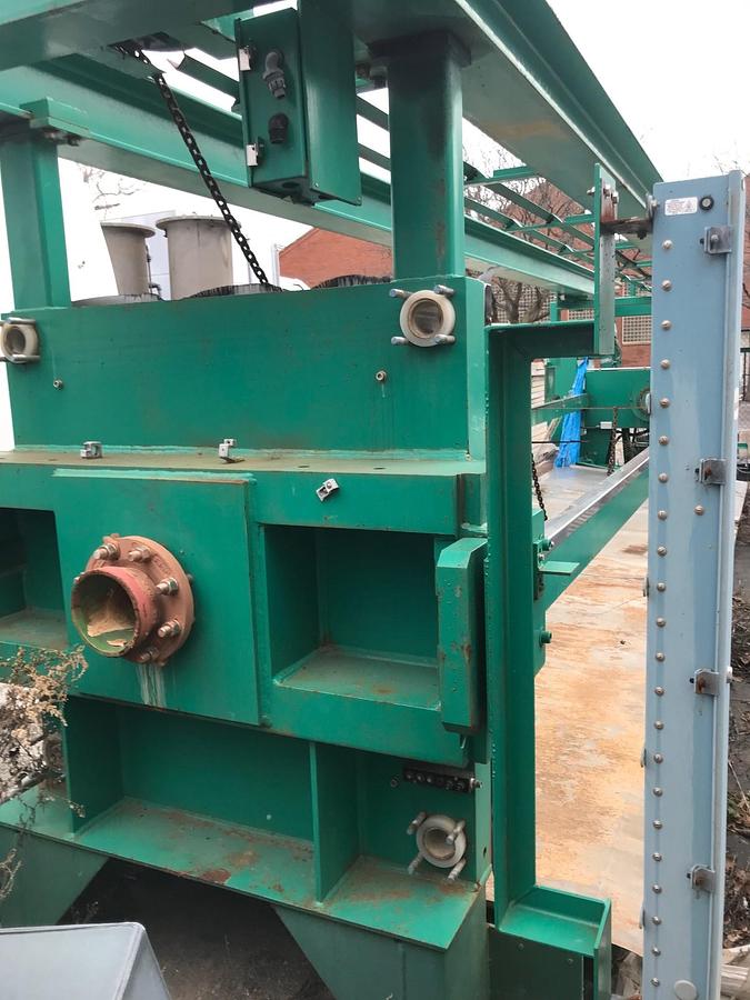 Used [FP-85]: NETZSCH 90CuFt (expandable to 110CuFt), 1,200mm Filter Press
