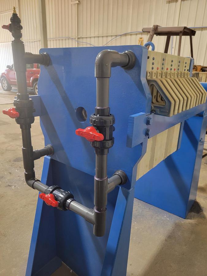 Used [FP-84]: Used 3CuFt, 630mm Filter Press