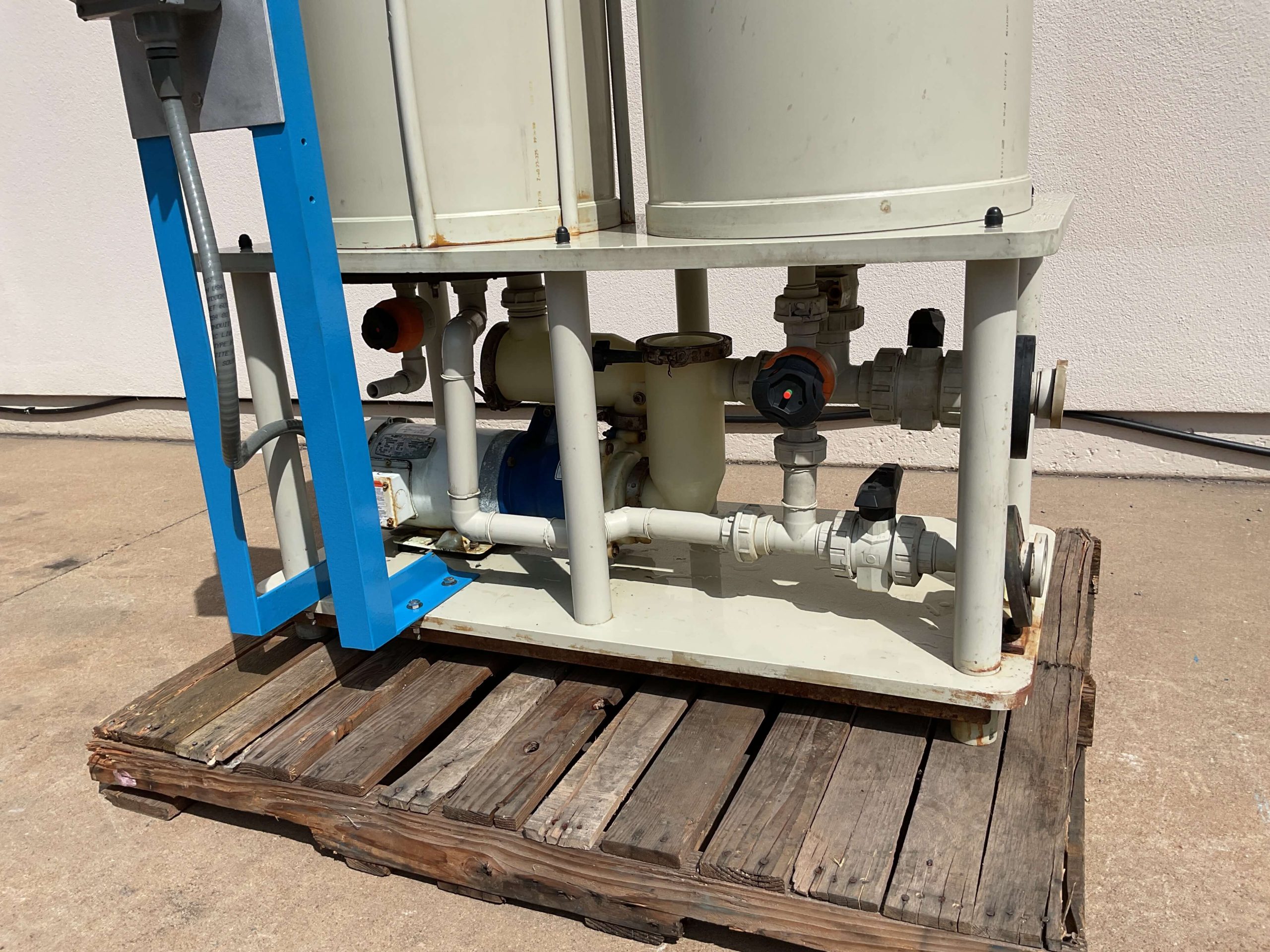 Used Mefiag® Series 4500-PPQ-SY Horizontal Disc Filtration Systems
