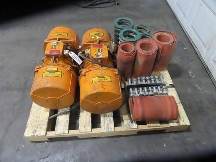 Used Carman Fluid Bed Dryer System (Includes heat source & vibratory feeder)