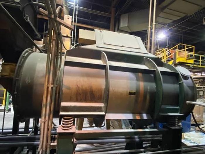 Used Carman Fluid Bed Dryer System (Includes heat source & vibratory feeder)