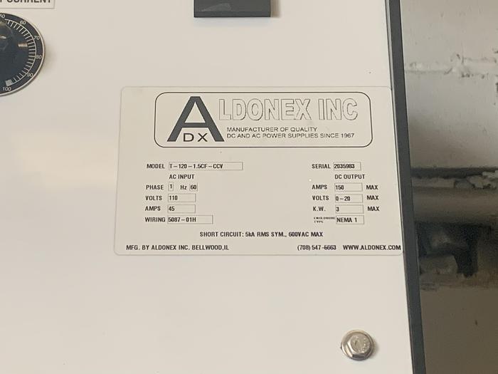 Used [RE-36] : Used 150 amp Aldonex Rectifier