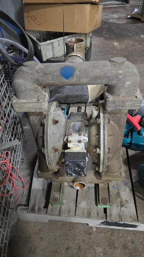 Used Sandpiper S20B1SEEANS000 2" Air Operated Double Diaphragm Pump – Stainless Steel
