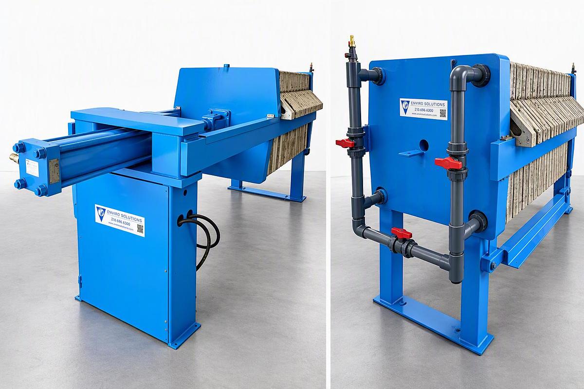 Used [FP-83]: Used 17 CuFt Evoqua/Siemens brand Filter Press