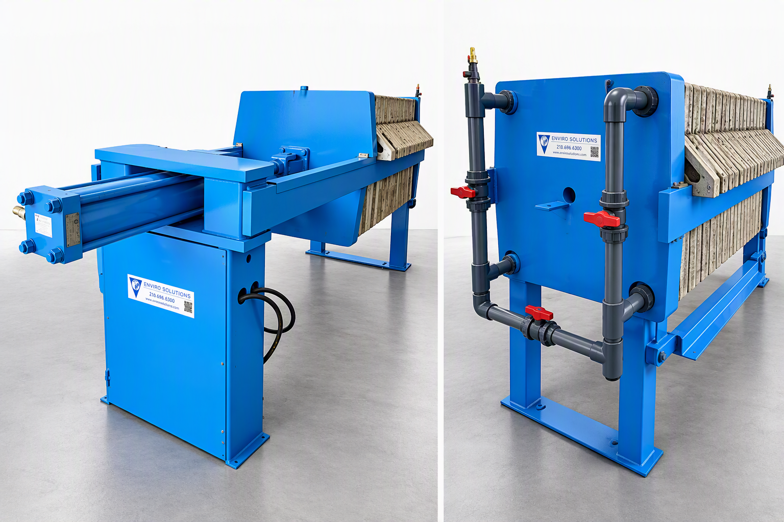 Used [FP-83]: Used 17 CuFt Evoqua/Siemens brand Filter Press