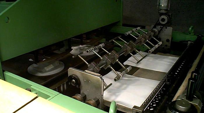 Used 1994 Elba SA-90 - T-shirt film bag welding machine - 2 lanes