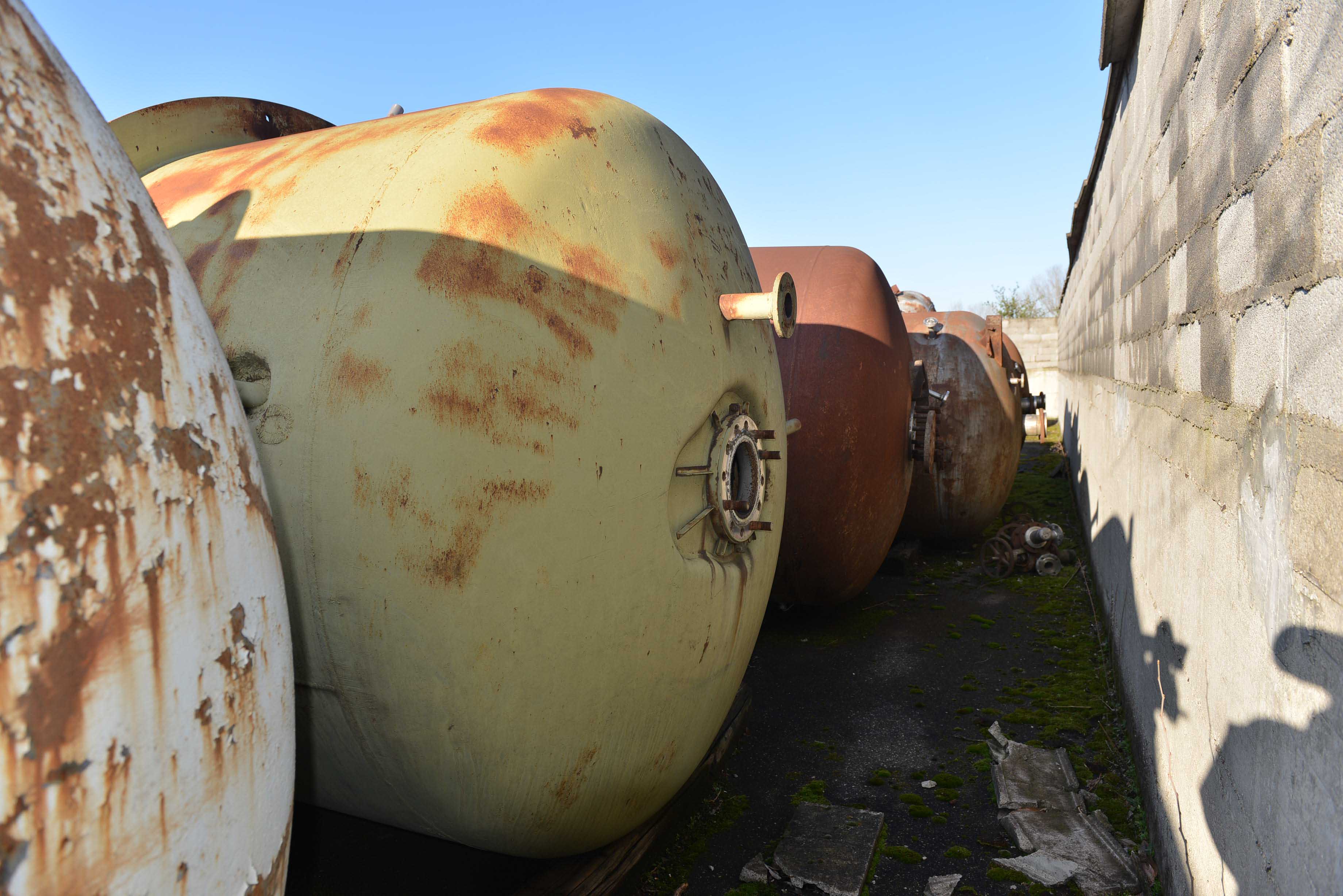 Used 8000 liter CANZLER reactor