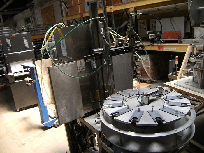 Used Filler, Piston, 2-Head, Filamatic, S/st, Tubes, Rotary #S736393