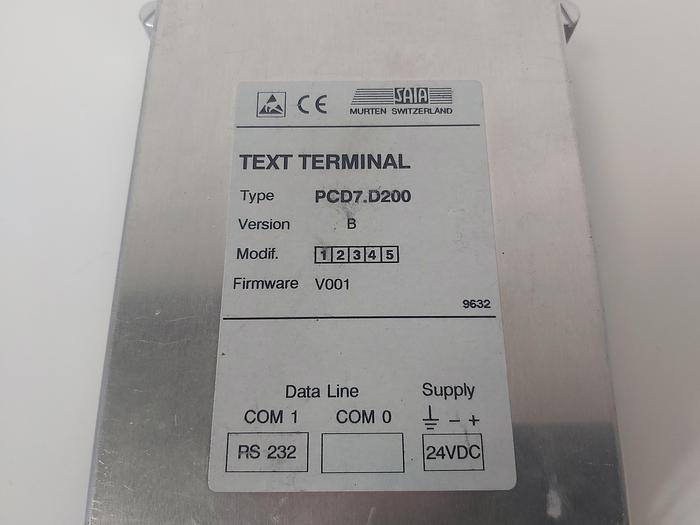 Gebraucht Saia PCD7.D200, Vers. B,