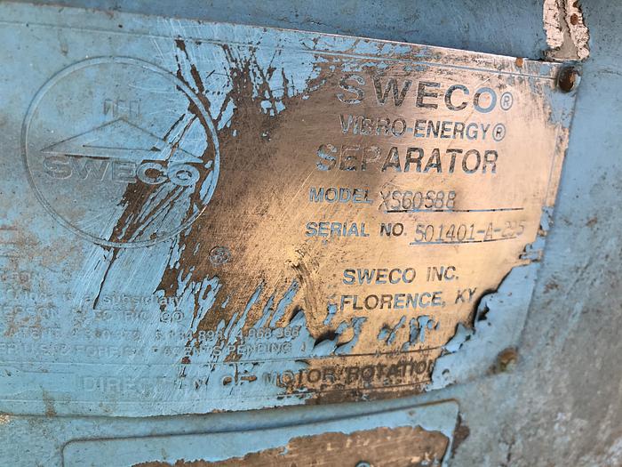 Used SWECO SEPARATOR - SHAKER