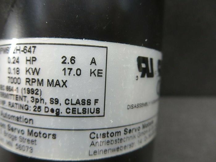 Used MTS Automation W/Sumtak, MPM662H-647 W/LDA-047-1000CE, Servo Motor W/Optcoder