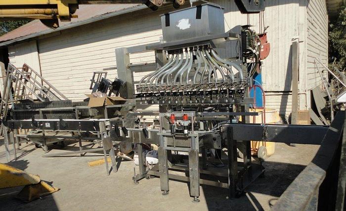 Used Filler, Bottle, 16 Head, Inline, E-Pak, S/StFiller, Bottle, 16 Head, Inline, E-Pak, S/St #S741548