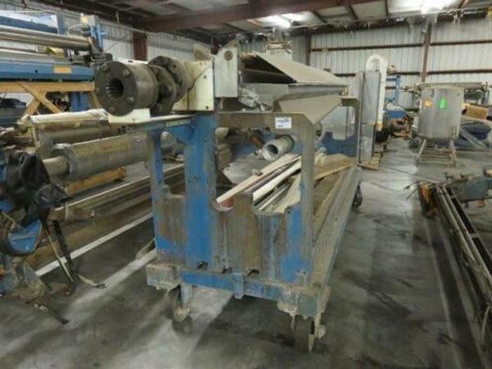 Used 100" (2.54M) BLACK CLAWSON SHAFTLESS TURRET UNWIND 60" DIA.