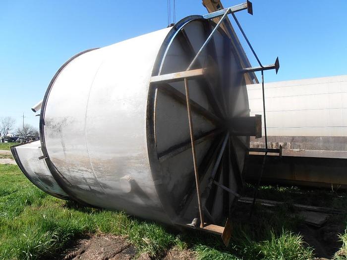 Used 10' x 20' AMETEK ROTARY VACUUM PRECOAT FILTER - S/S (#9984)