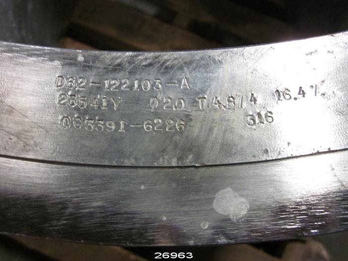 Used Black Clawson 24 P Basket For Black Clawson P 24 Screen, 0.078" Holes, D62-122103-A, 23541Y, 16.4% Open Area. #26963