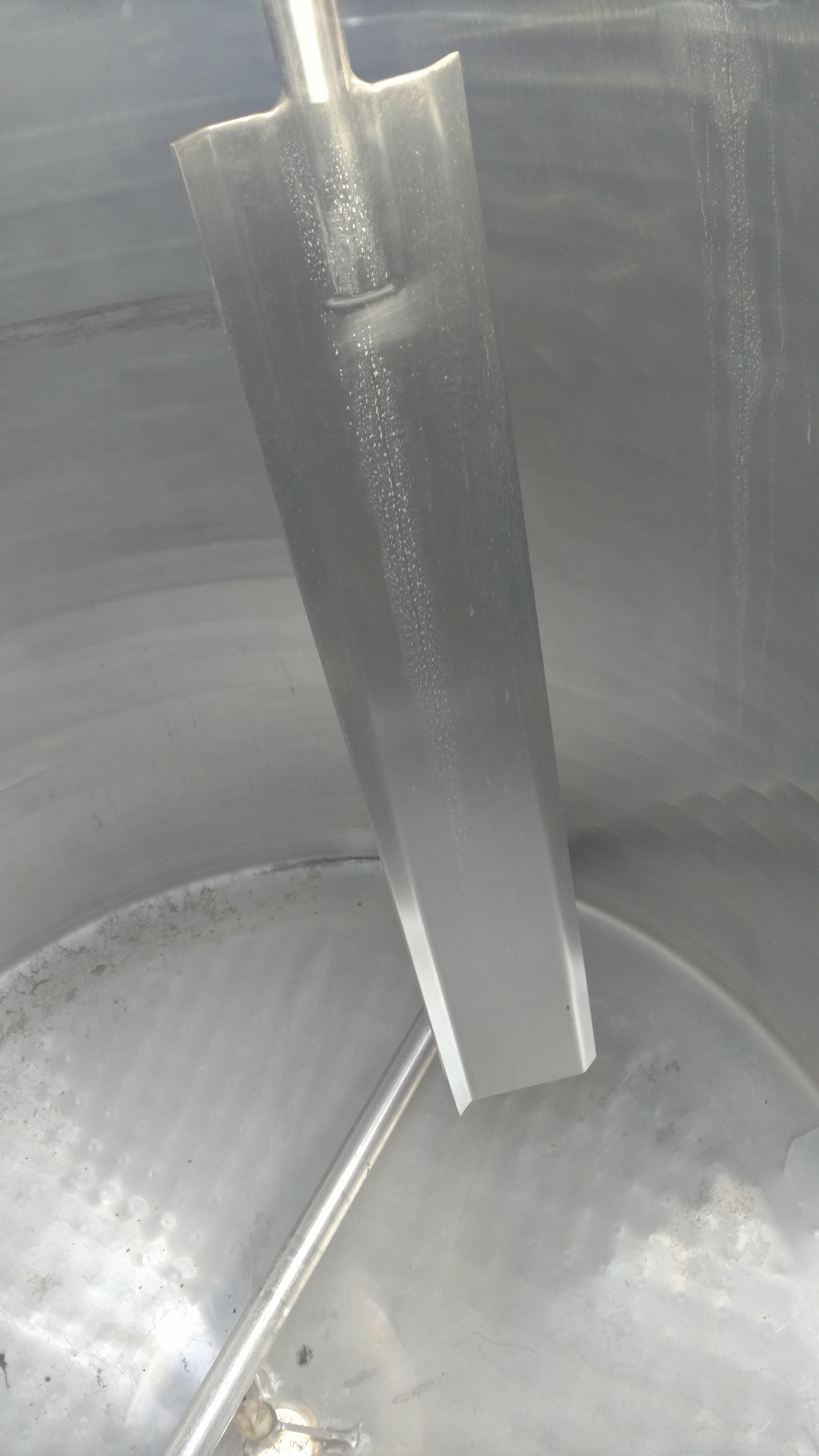 Usado 600 GALLON PROCESSOR TANK. WALKER MODEL PZ-CB-SP SERIAL 2538