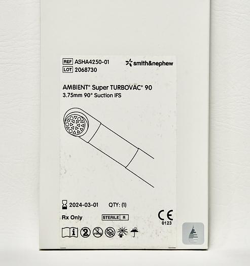 ASHA4250-01: SMITH & NEPHEW COBLATION WAND AMBIENT SUPER TURBOVAC 90 IFS