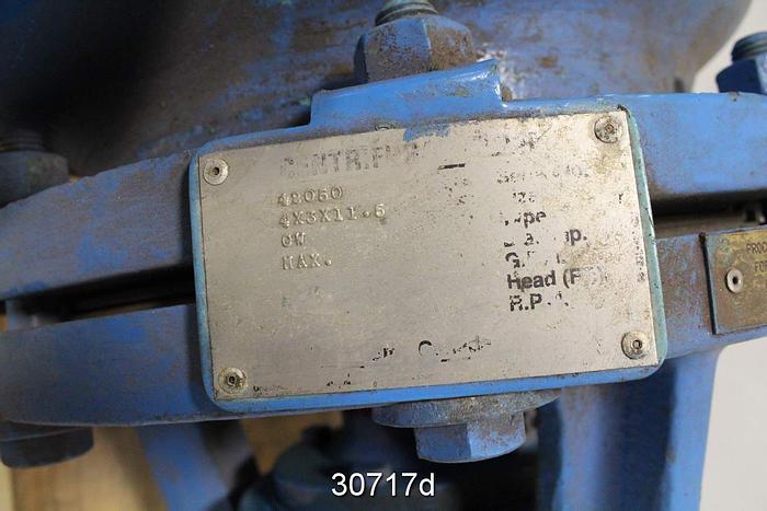 Used Allis Chalmers CW Centrtifugal Pump, 4x3x11.5 #30717