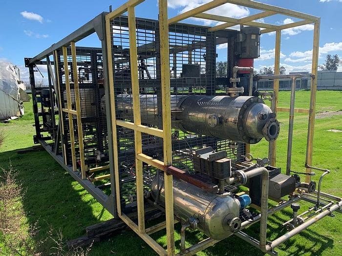 Used Column, 42" x 7' + 18" x 13', S/st, SRS Engineering, #S743631