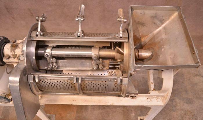 Used LANGSENKAMP #185SC COMPACT LAB SIZE FRUIT, VEGETABLE JUICE, SAUCE FINISHER w/ REEVES VARIABLE SPEED CONTROL (#749).