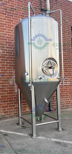Used LMC 840 Gallon Stainless Steel Jacketed Fermentation Tank