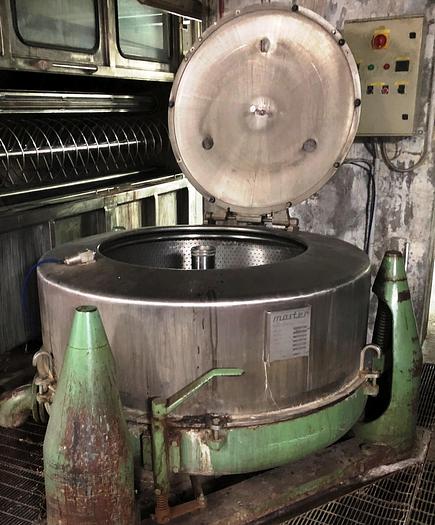 Used HYDROEXTRACTOR MASTER IM 1250