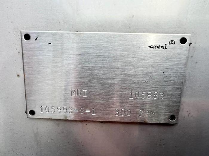 Used Screen, Rotary, 3' x 4', S/St, JWC, Drumscreen Monster, 300 GPM #S744553