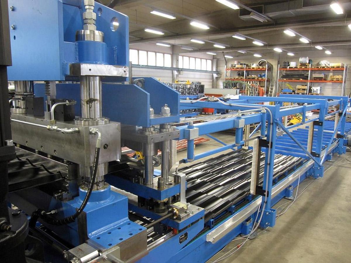 New F&P Lines for "tile-effect" sheet metal #5055.1