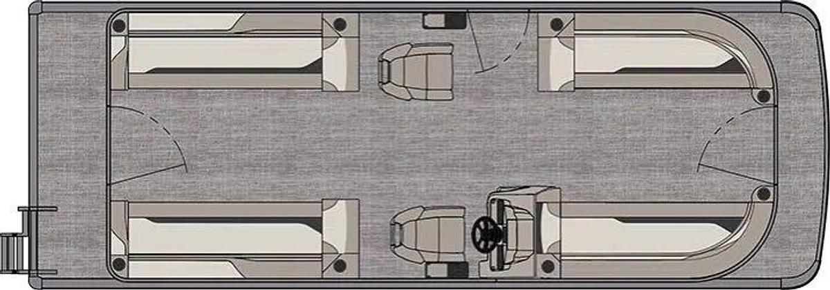 2024 Avalon Venture 85 Quad Lounger