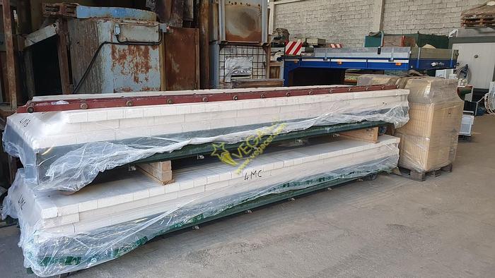 Used Mudffled Gas turbo Kiln Moretti mod. FDTM4