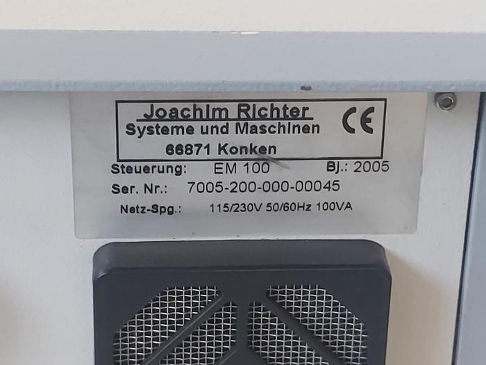 Gebraucht Komplette Nadelpräger Einrichtung, Easymarker+ EM 100, Richter gebraucht