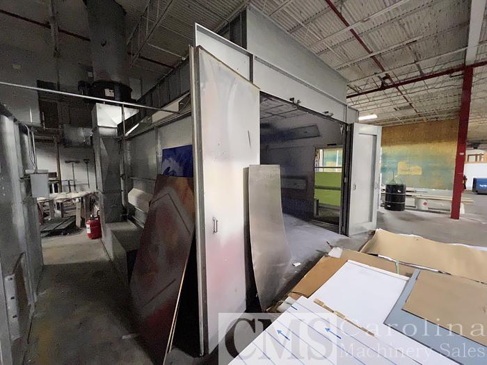 Used Carolina Virginia 14x27 Spray Booth