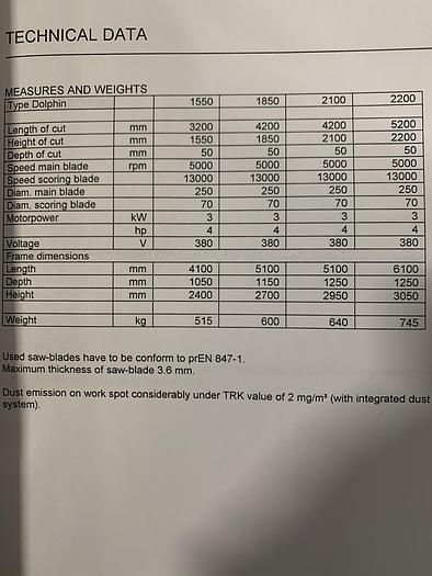 Usato 1998 CALIBRATRICE COSTA CLASSE A