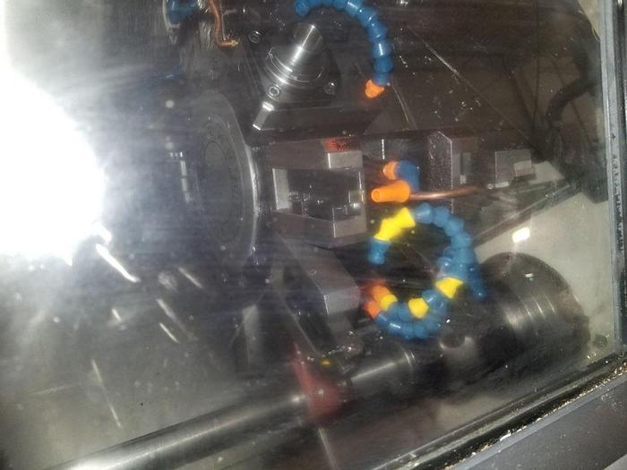 Used MAZAK SQT 100MSY CNC Turning Center with Live Tooling, Sub Spindle & Bar Feeder