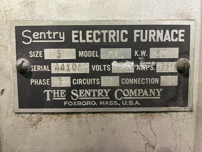 Used SENTRy Electric Furnace