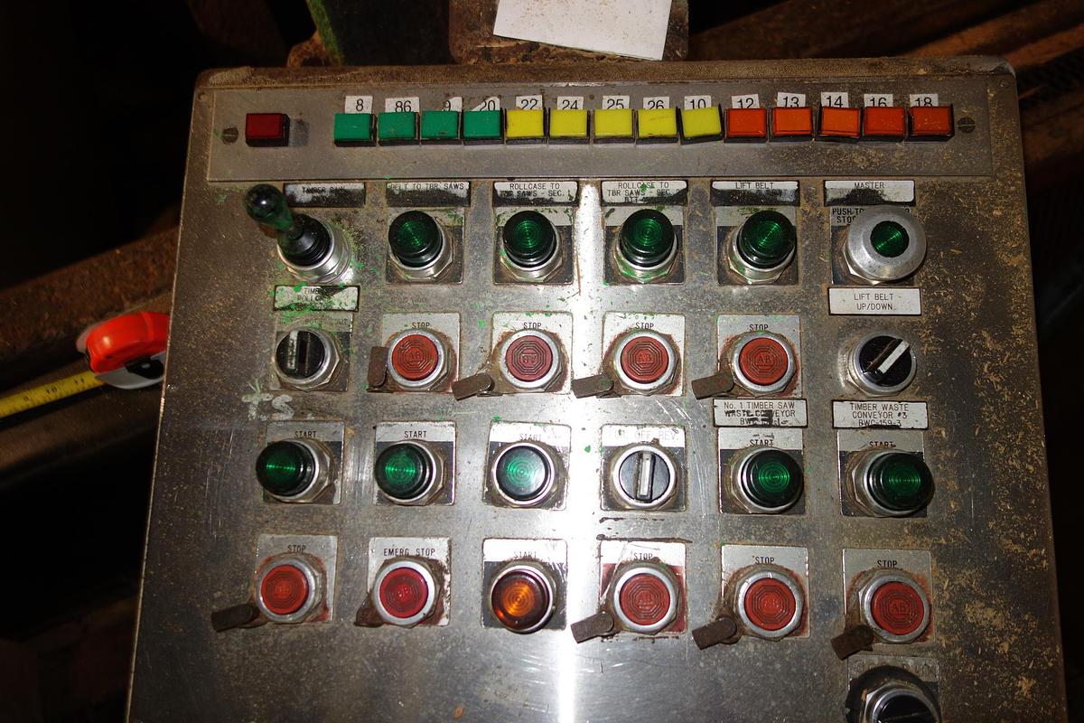 Used L-M Equipment 2 Saw Timber Deck