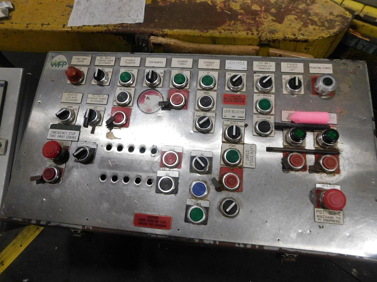 Used Newnes  24 Slant Tray Lumber Sorter