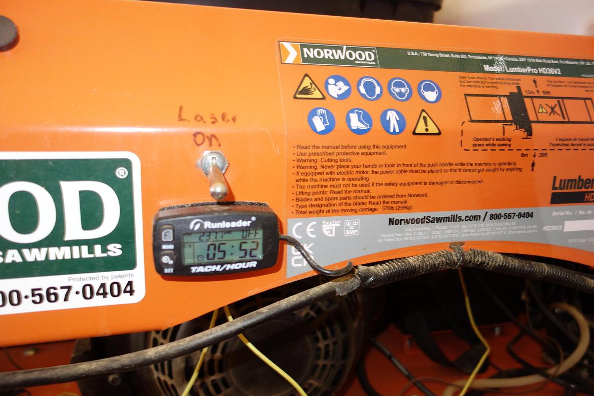 Used 2023 Norwood LUMBERPRO HD36 V2 PORTABLE SAWMILL